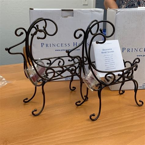 princess house metal plate stand|Princess House Metal .